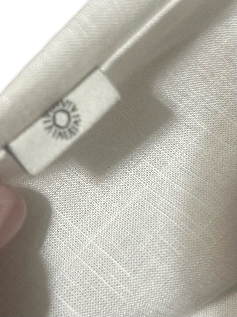 Rhythm Classics White Babydoll
Tank Dress Linen Blend Adjustable
Straps Size L - Picture 8 of 10